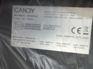 Placa Induccion Vitrocerámica Candy