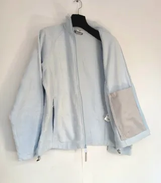 Chaqueta Polar Columbia Talla L Celeste