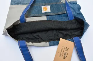 Bolsa Totebag Carhartt Rework Patchwork