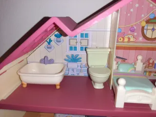 Casa de muñecas Bluey y Bingo con accesorios