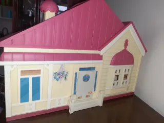 Casa de muñecas Bluey y Bingo con accesorios