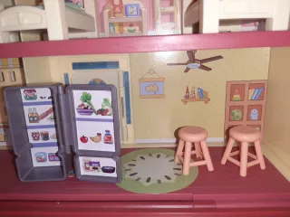 Casa de muñecas Bluey y Bingo con accesorios