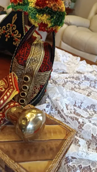 2 Monteras y bastones de mando Ideales para fiesta