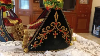 2 Monteras y bastones de mando Ideales para fiesta