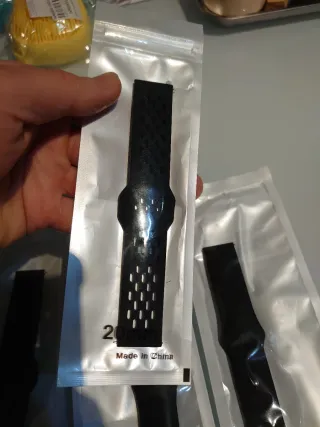 Correa de silicona para reloj 20mm