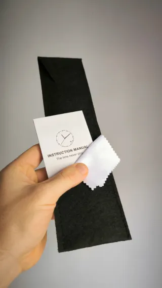 Reloj Aviador Beige y Verde Nuevo