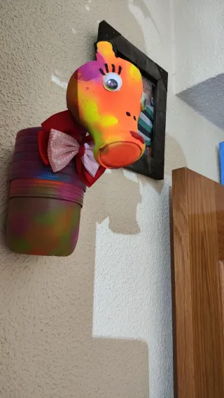 Jardinera Decorada Hecha a Mano