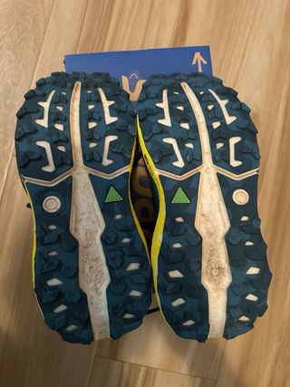 Zapatillas Brooks Caldera 8 Azul/Blanco/Amarillo