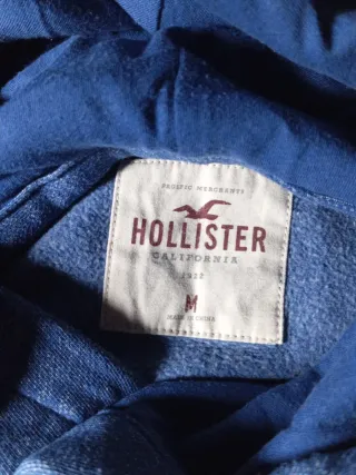 Sudadera Hollister Azul