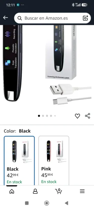 Penna Traduttore Intelligente Scanner Dizionario