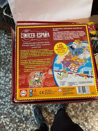 Juego de mesa Conocer España Educa