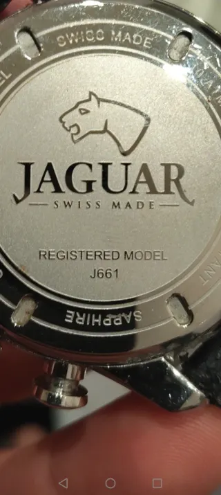 Reloj Jaguar J661/3 Cronógrafo Esferas Verdes