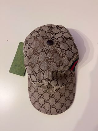 Gorra Gucci GG Supreme Marrón Unisex