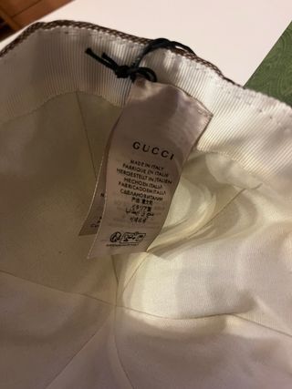 Gorra Gucci GG Supreme Marrón Unisex