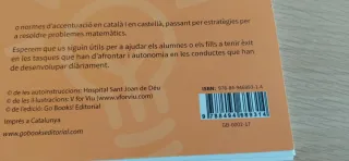 Llibre d autoinstruccions tdah, aprenentatge