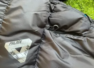 Abrigo Palace Negro Nuevo con Etiquetas