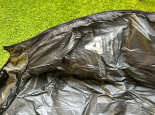 Abrigo Palace Negro Nuevo con Etiquetas