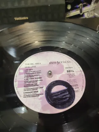 Then Jericho The Big Area Vinilo LP