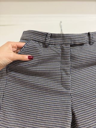 Pantalones Mango Príncipe de Gales