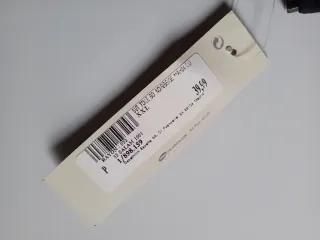 Chaqueta negra y beige vintage hombre sin estrenar