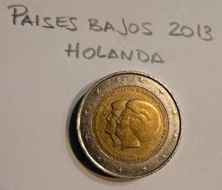 Moneda Paises Bajos 2013 Holanda
