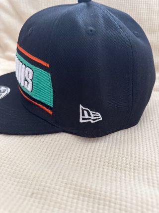 Gorra New Era Dolphins Snapback Negra y Verde