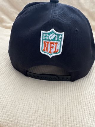 Gorra New Era Dolphins Snapback Negra y Verde