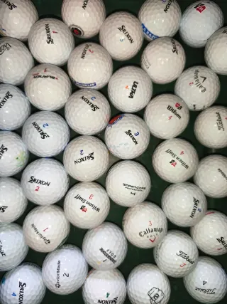 50 Bolas de Golf recuperadas
