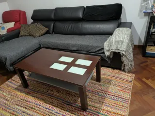 Muebles de salón: lámparas de techo,cuadro tríptic