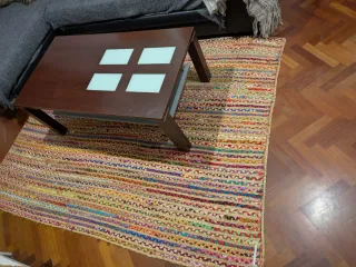 Muebles de salón: lámparas de techo,cuadro tríptic