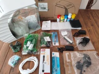 Acuario de diseño 20L con accesorios
