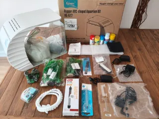 Acuario de diseño 20L con accesorios