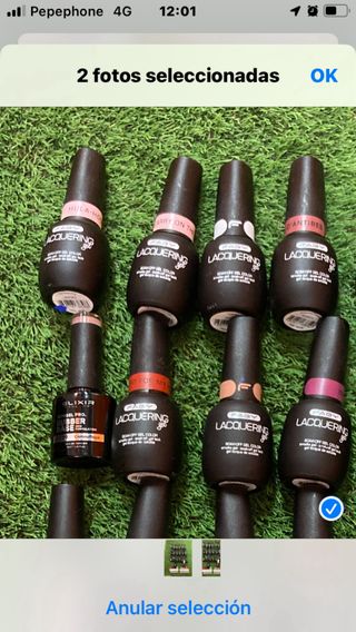 Lote de (20) esmaltes semi Faby veganos