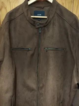 Chaqueta Kiabi Marrón Talla 6XL