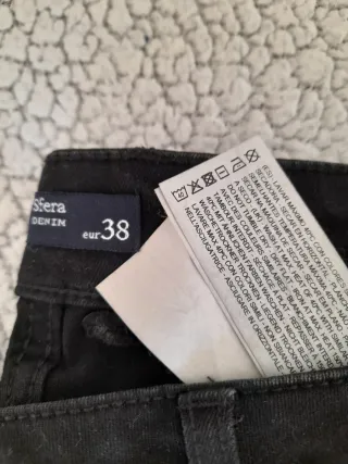 Pantalón vaquero Sfera slim negro talla M