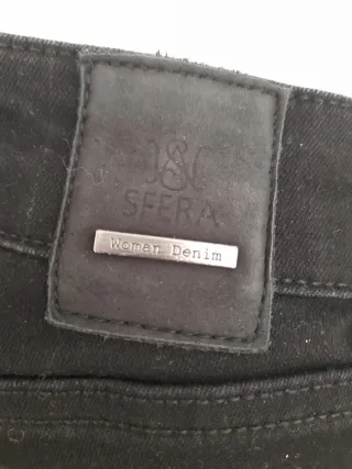 Pantalón vaquero Sfera slim negro talla M