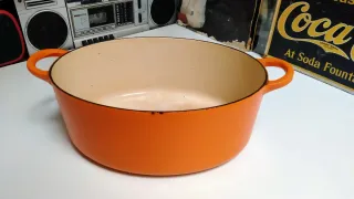 Olla Le Creuset Naranja Ovalada