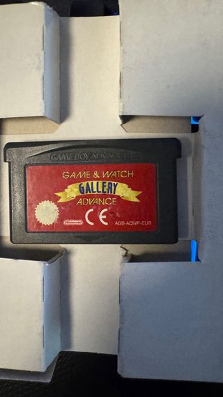 Game & Watch Gallery Advance Nintendo GBA