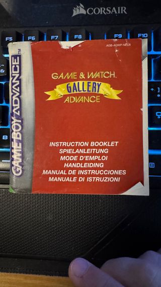 Game & Watch Gallery Advance Nintendo GBA