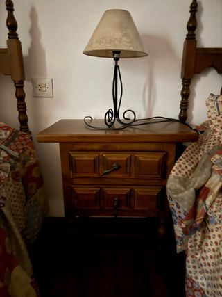 Habitación completa madera maciza