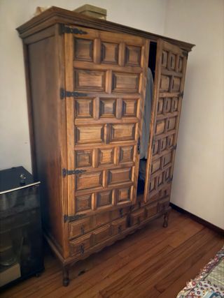 Habitación completa madera maciza