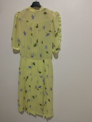 Abito vintage Passi Lunghi Made in Italy, giallo