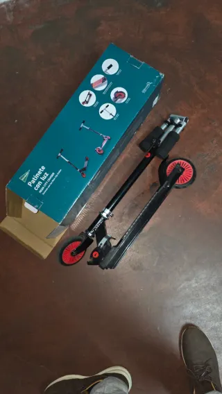 Patinete Plegable con Luz LED