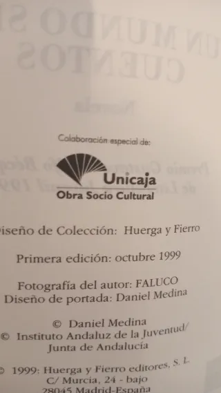 Un mundo sin cuentos. PRIMERA EDICIÓN