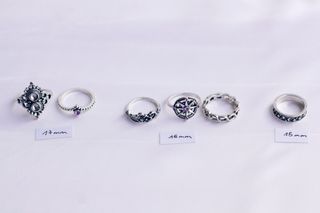 Pack 6 anillos