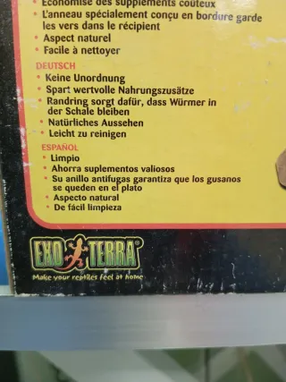 Comedero Exo Terra Worm Dish