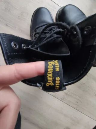 Botas Dr. Martens Negras Talla 36