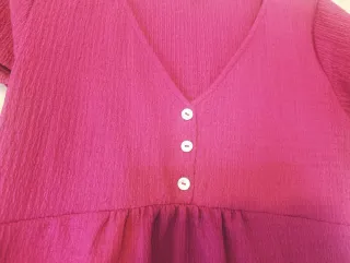 Camiseta premamá rosa