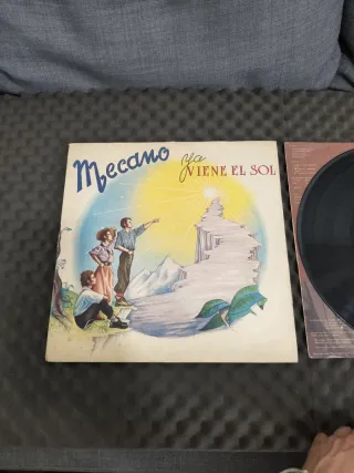 Vinilo Mecano Ya Viene El Sol