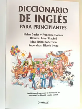 Diccionario de inglés para principiantes